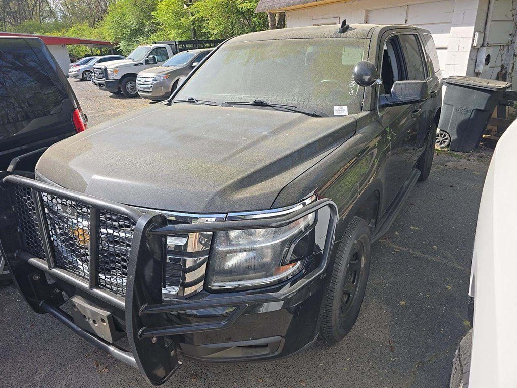 Used 2019 CHEVROLET TAHOE POLICE SUV, BLACK 5.3L Flex RWD