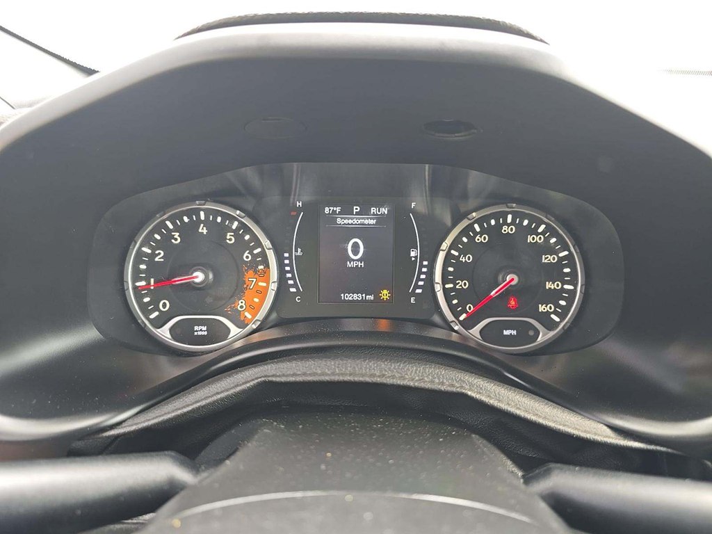 Used 2018 JEEP RENEGADE LATITUDE SUV, ORANGE 2.4L Flex FWD