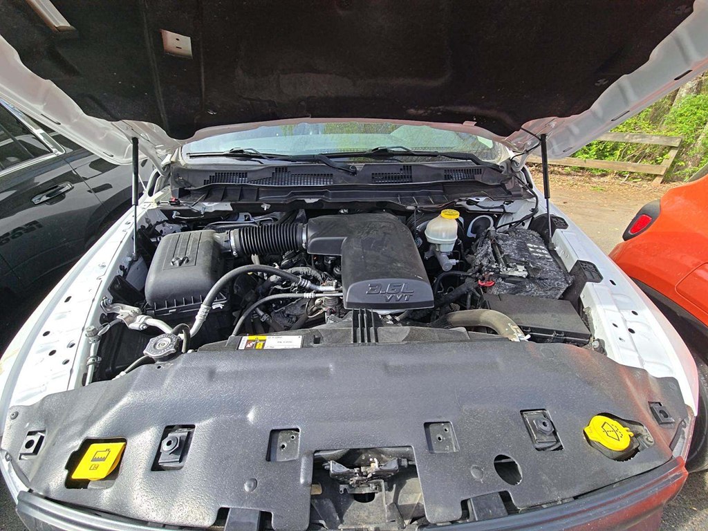 Used 2018 RAM 1500 TRADESMAN Truck, WHITE 3.6L Flex RWD